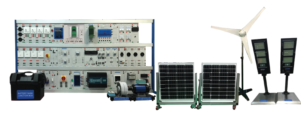 SOLAR AND WIND POWER GENERATION TRAINING SYSTEM